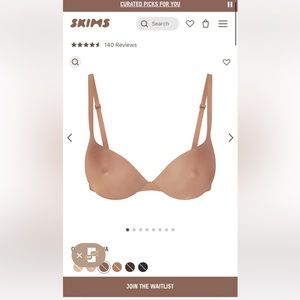 SKIMS nipple bra!